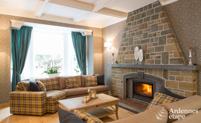Luxury villa in Durbuy for 15 persons in the Ardennes