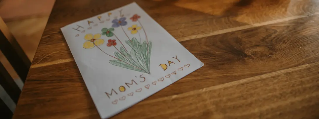 Offer a gift voucher for Mother's Day