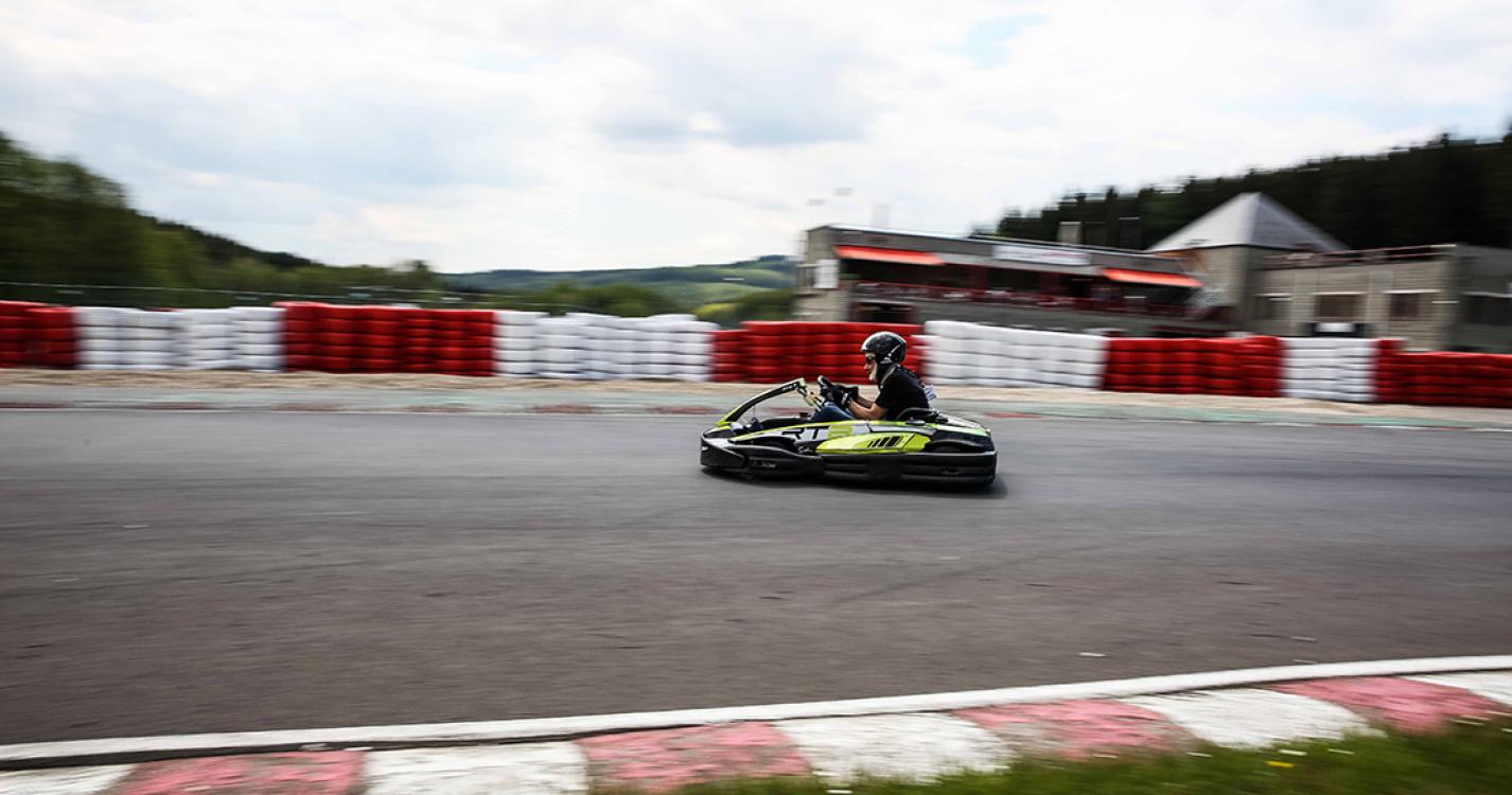 Francorchamps Go Karting at the heart of the track