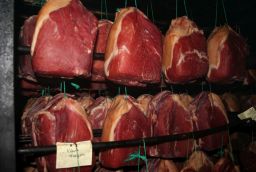 Ardennes ham in Province of Luxembourg
