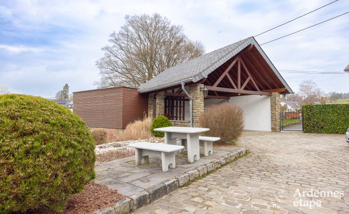 Luxury villa in Amel for 9 persons in the Ardennes