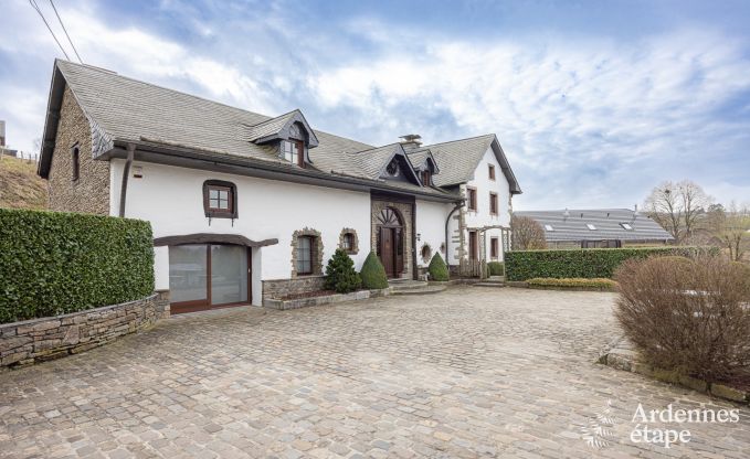 Luxury villa in Amel for 9 persons in the Ardennes