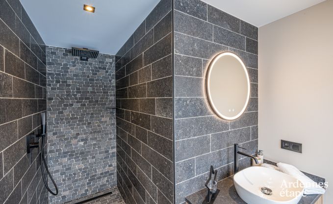 Luxury apartment in Amel: romantic stay for 4 people with sauna and jacuzzi in the Ardennes