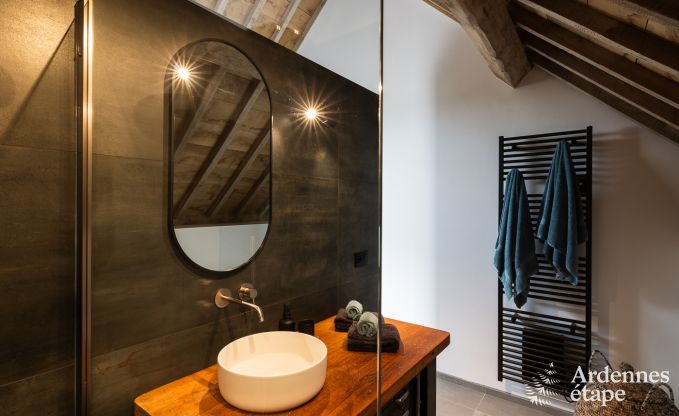 Authentic holiday home for 6 people in Anh�e with private sauna, covered terrace and luxury interior