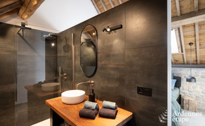 Authentic holiday home for 6 people in Anh�e with private sauna, covered terrace and luxury interior