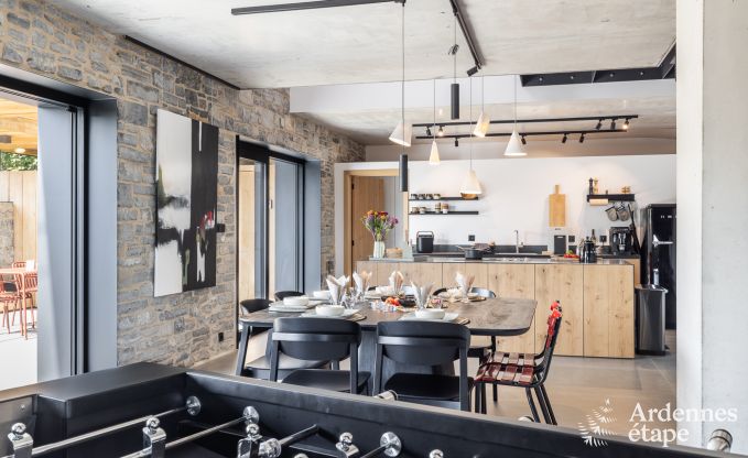 Authentic holiday home for 6 people in Anh�e with private sauna, covered terrace and luxury interior