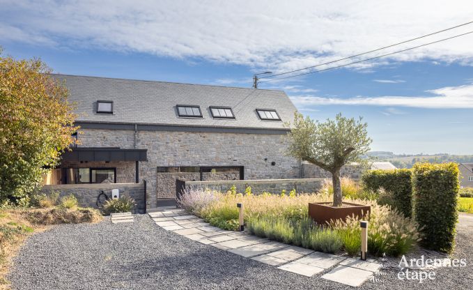 Authentic holiday home for 6 people in Anh�e with private sauna, covered terrace and luxury interior