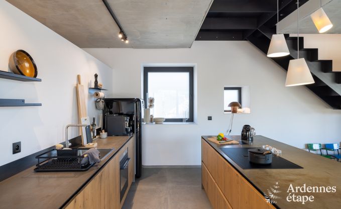 Authentic holiday home for 6 people in Anh�e with private sauna, covered terrace and luxury interior