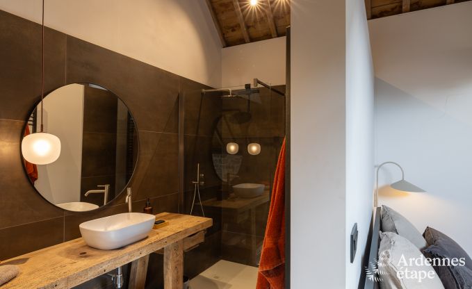 Authentic holiday home for 6 people in Anh�e with private sauna, covered terrace and luxury interior