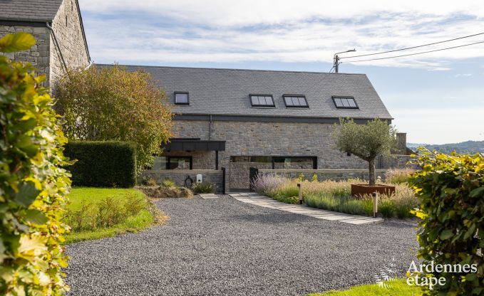 Authentic holiday home for 6 people in Anh�e with private sauna, covered terrace and luxury interior