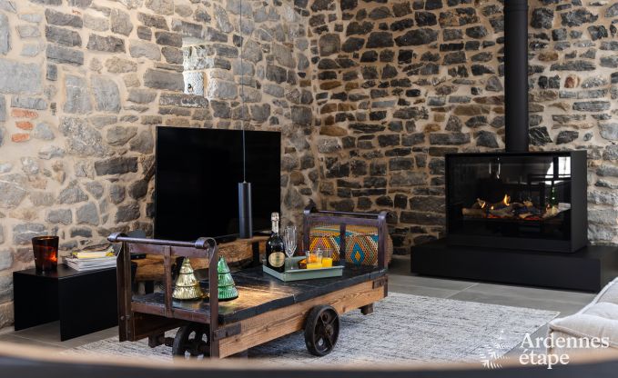 Authentic holiday home for 6 people in Anh�e with private sauna, covered terrace and luxury interior