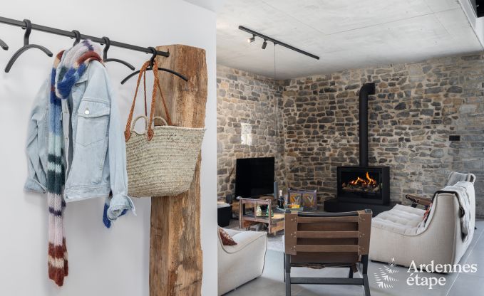 Authentic holiday home for 6 people in Anh�e with private sauna, covered terrace and luxury interior