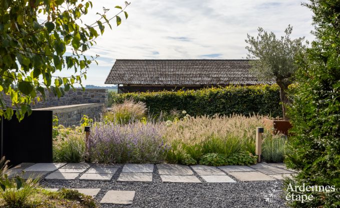 Authentic holiday home for 6 people in Anh�e with private sauna, covered terrace and luxury interior