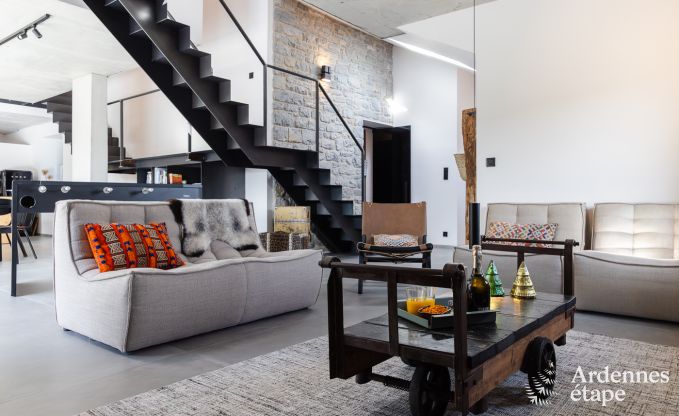 Authentic holiday home for 6 people in Anh�e with private sauna, covered terrace and luxury interior