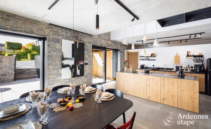 Authentic holiday home for 6 people in Anh�e with private sauna, covered terrace and luxury interior