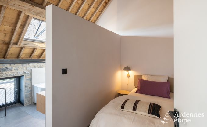 Authentic holiday home for 6 people in Anh�e with private sauna, covered terrace and luxury interior