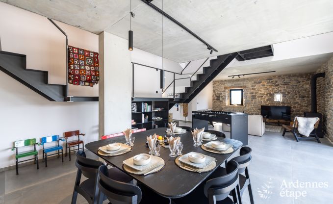 Authentic holiday home for 6 people in Anh�e with private sauna, covered terrace and luxury interior