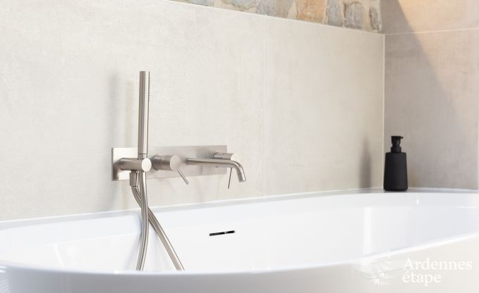 Authentic holiday home for 6 people in Anh�e with private sauna, covered terrace and luxury interior