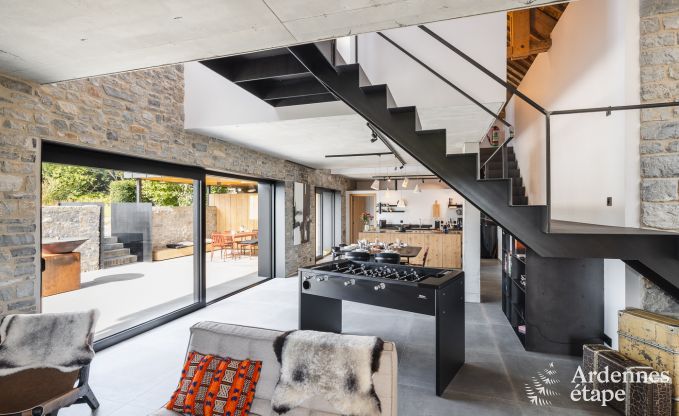 Authentic holiday home for 6 people in Anh�e with private sauna, covered terrace and luxury interior