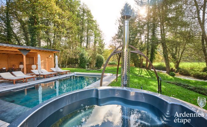 Luxury villa in Anhe for 15 persons in the Ardennes