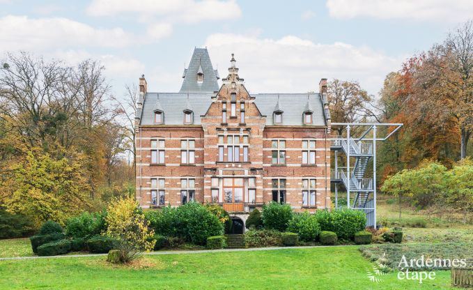 Holiday cottage in Anhée for 24/26 persons with clé verte-label