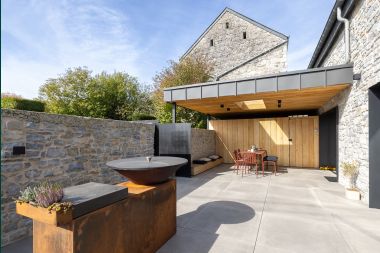 Authentic holiday home for 6 people in Anhée with private sauna, covered terrace and luxury interior