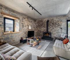 Authentic holiday home for 6 people in Anhée with private sauna, covered terrace and luxury interior