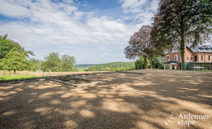 Luxurious castle with swimming pool and wellness in Aubel, Ardennes