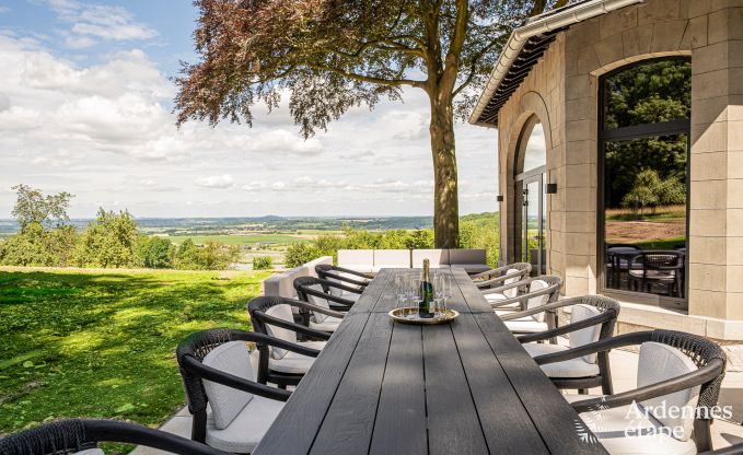 Luxurious castle with swimming pool and wellness in Aubel, Ardennes