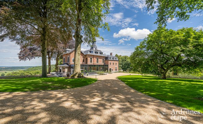 Luxurious castle with swimming pool and wellness in Aubel, Ardennes