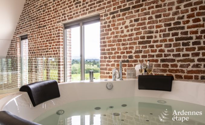 Holiday home for two with private spa to rent in the Ardennes (Aubel)