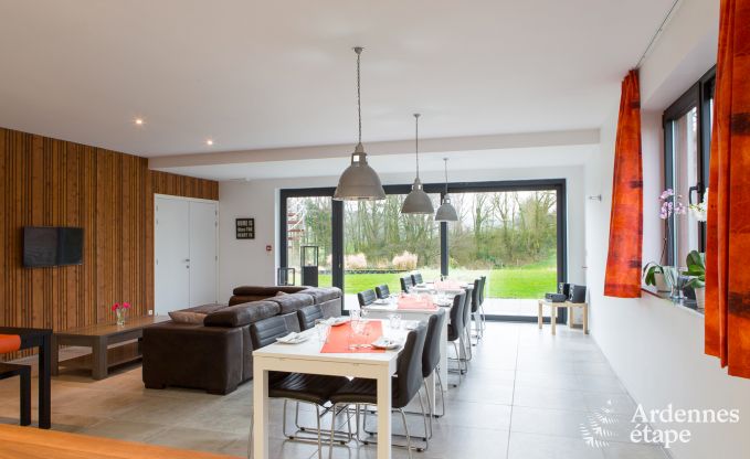 Holiday cottage in Aubel for 11 persons in the Ardennes