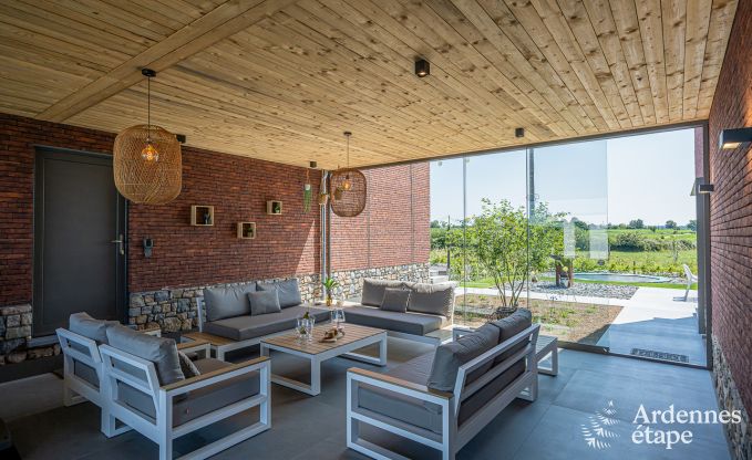 Holiday cottage in Aubel for 12 persons in the Ardennes