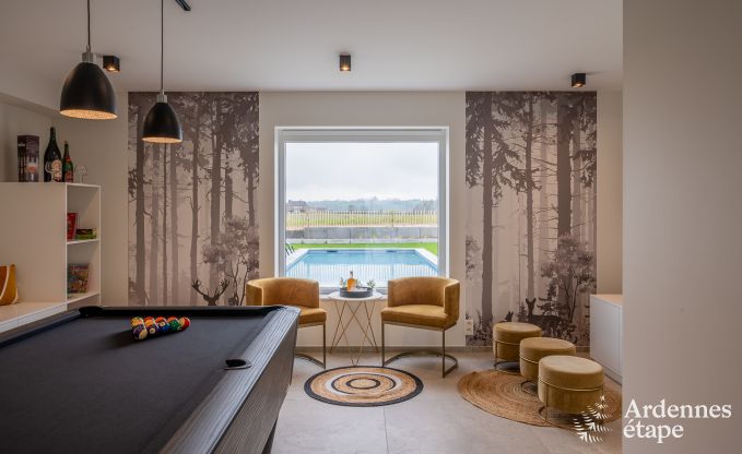 Holiday cottage in Aubel for 12 persons in the Ardennes