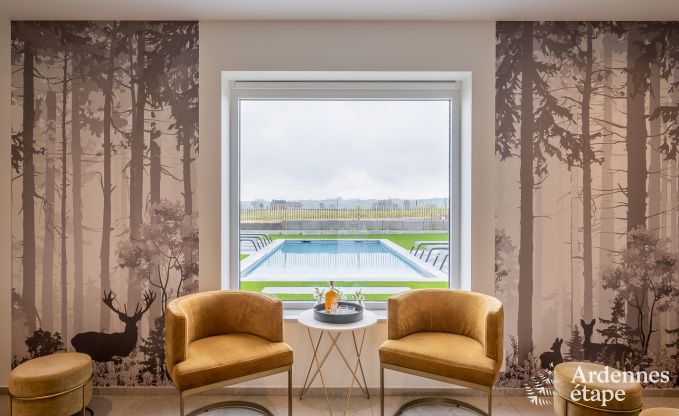 Holiday cottage in Aubel for 12 persons in the Ardennes