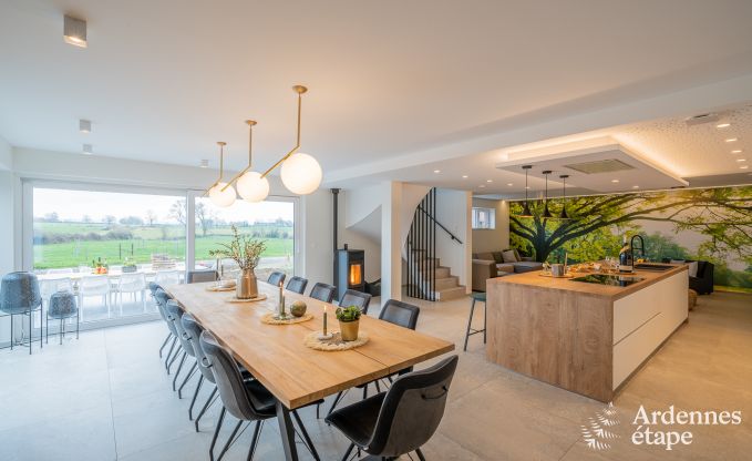 Holiday cottage in Aubel for 12 persons in the Ardennes