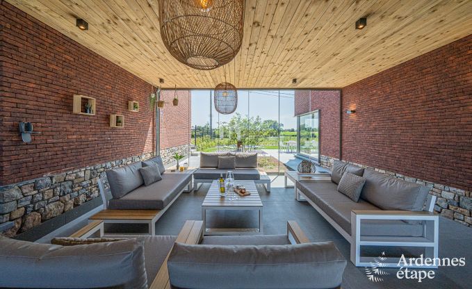 Holiday cottage in Aubel for 12 persons in the Ardennes