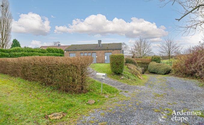 Charming holiday home in Aywaille for 2 couples with private bathrooms, infrared cabin, and spacious garden