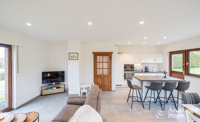 Charming holiday home in Aywaille for 2 couples with private bathrooms, infrared cabin, and spacious garden