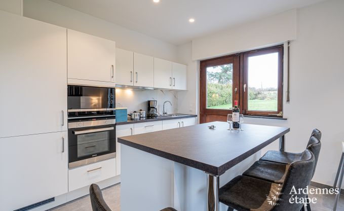 Charming holiday home in Aywaille for 2 couples with private bathrooms, infrared cabin, and spacious garden