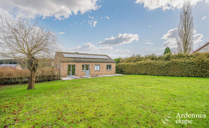 Charming holiday home in Aywaille for 2 couples with private bathrooms, infrared cabin, and spacious garden