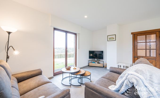 Charming holiday home in Aywaille for 2 couples with private bathrooms, infrared cabin, and spacious garden