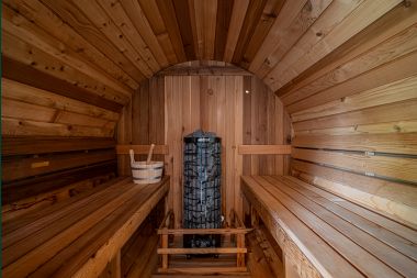 Apartment for 4 people in Barvaux: modern accommodation with sauna, garden and baby bed