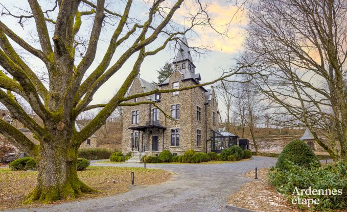 Beautiful castle for 18 people in Bastogne, Ardennes