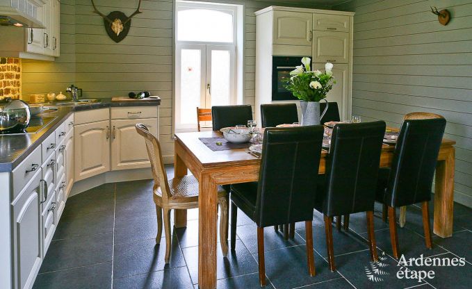 Holiday cottage in Bastogne for 9 persons in the Ardennes