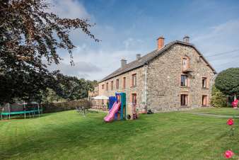3.5-star rural holiday cottage for 14 persons to rent near Bastogne