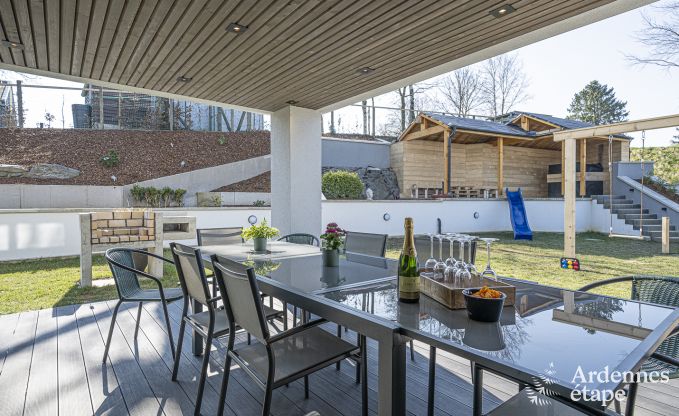 Luxury villa in Bastogne for 9 persons in the Ardennes