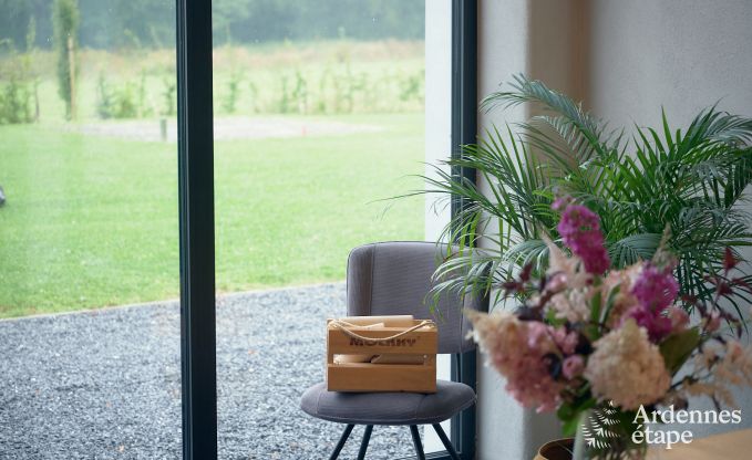 Holiday home in Bastogne: authentic holiday accommodation for 16 people with modern amenities in the Ardennes