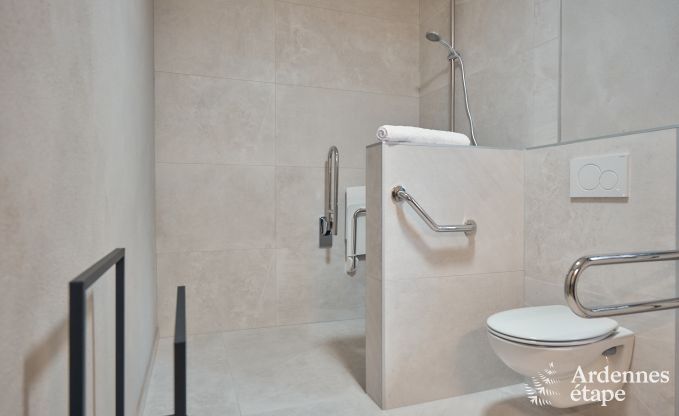 Holiday home in Bastogne: authentic holiday accommodation for 16 people with modern amenities in the Ardennes