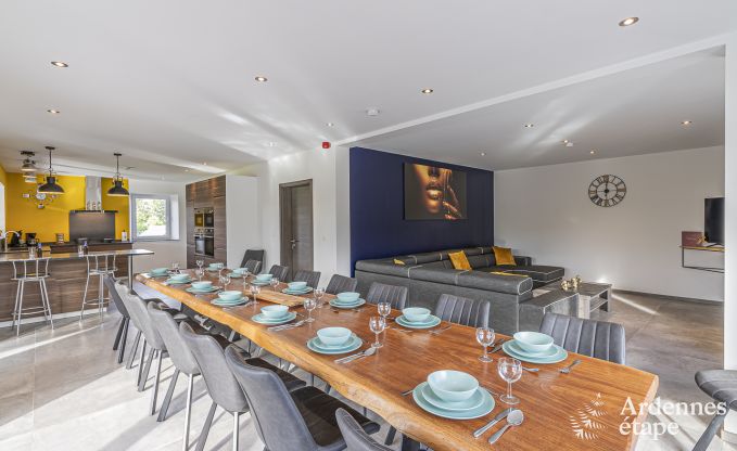 Holiday cottage in Bastogne for 14/15 persons in the Ardennes
